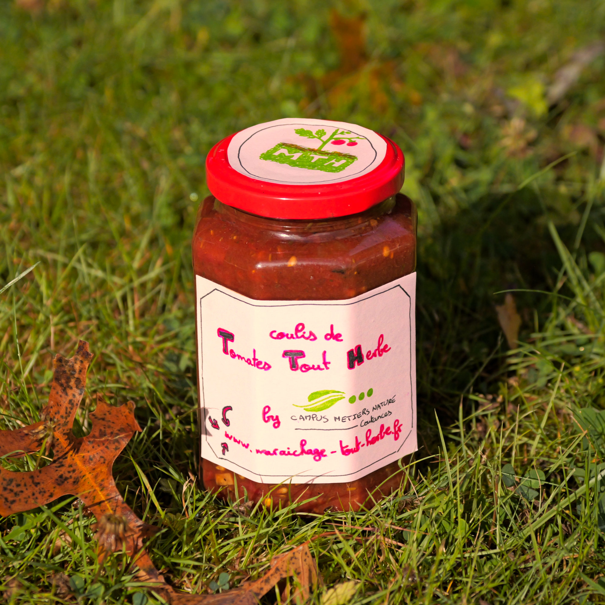 coulis de tomates "Tout Herbe"