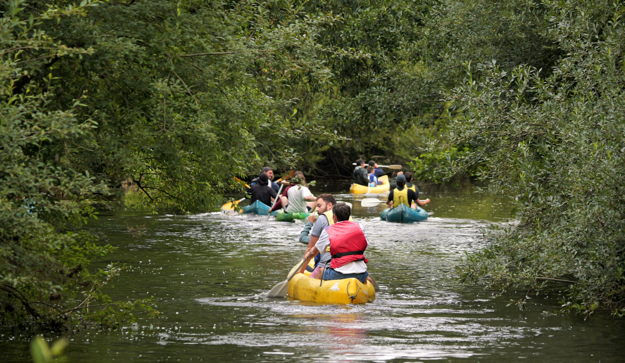 sortie en canoe des BPREA